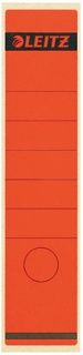 Leitz rugetiketten 6,1 x 28,5 cm, rood
