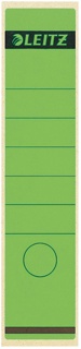 Leitz rugetiketten 6,1 x 28,5 cm, groen