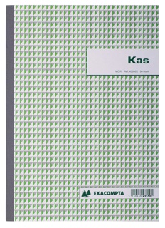 Exacompta kasboek, A4, Nederlandstalig, dupli (50 x 2 vel)