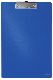 Esselte klemplaat voor A4, PP, blauw