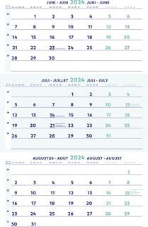 Brepols driemaandskalender 2024