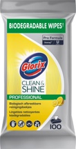 Glorix vochtige schoonmaakdoekjes Clean & Shine, pak van 100 stuks