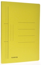 Class'ex hechtmap, 25 x 32 cm (voor A4), geel