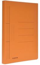 Class'ex hechtmap, 25 x 32 cm (voor A4), oranje