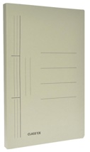 Class'ex hechtmap, 25 x 32 cm (voor A4), grijs