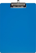 MAUL klemplaat Flexx PP A4 staand helder blauw