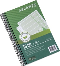 Atlanta by Jalema notitieboekje To Do 'Jungle' 125 x 195 mm, 200 bladzijden, pak van 2 stuks