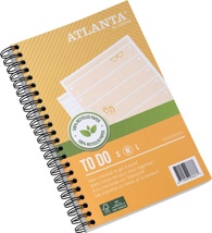Atlanta by Jalema notitieboekje To Do 'Summer' 125 x 195 mm, 200 bladzijden, pak van 2 stuks