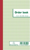 Exacompta orderbook, 17,5 x 10,5 cm, tripli (50 x 3 vel)