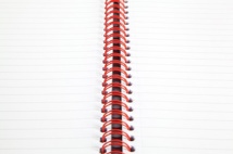 Oxford BLACK N' RED spiraalblok karton, 140 bladzijden A4, gelijnd