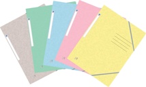 Oxford Top File+ elastomap, voor A4, geassorteerde pastelkleuren