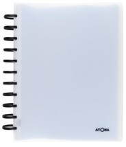 Atoma showalbum, voor A4, uit PP, met 100 tassen, geassorteerde kleuren