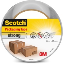 Scotch verpakkingsplakband Classic, 48 mm x 66 m, transparant, per rol
