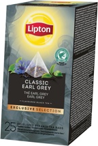 Lipton thee, Earl Grey, Exclusive Selection, doos van 25 zakjes