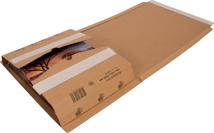 Cleverpack wikkelverpakking uit golfkarton, 270 x 330 x 20 / 80, pak van 10 stuks