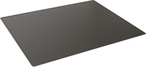 Durable schrijfonderlegger met siergroef, PP,  530 x 400 mm, zwart