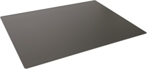 Durable schrijfonderlegger met siergroef, PP,  650 x 500 mm, zwart