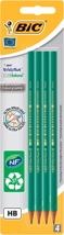 Bic potlood Evolution 650 HB, blister van 4 stuks