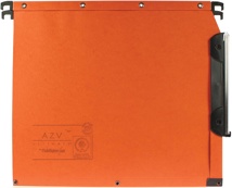 L'oblique hangmappen voor kasten AZV bodem 50 mm, oranje