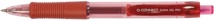 Q-CONNECT Sigma gelpen, 0,5 mm, rood