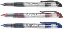 Q-CONNECT Taurus liquid ink roller, zwart