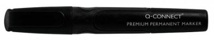 Q-CONNECT premium permanent marker, 3 mm, ronde punt, zwart