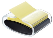 Post-it Super Sticky Z-notes dispenser Pro Color, voor 76 x 76 mm, inclusief blok van 90 vel geel