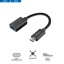 Trust Calyx USB kabel OTG, USB A - USB C, 0,15 m, zwart