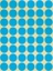 Avery Zweckform 3375 ronde etiketten, diameter 18 mm, 1.056 etiketten, blauw