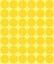 Avery Ronde etiketten diameter 18 mm, geel, 1.056 stuks