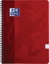 Oxford School Touch spiraalblok, A4, 140 bladzijden, gelijnd, rood