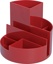MAUL bureauorganizer pennenbak Roundbox Ø14x12.5cm, 7 vaks, rood