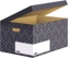 Bankers Box Décor  Flip Top Box, 35,5 x 28,7 x 54,5 cm, urban nachtblauw