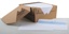 Pergamy enveloppen 80 g, DL 110 x 220 mm, zelfklevend met strip, wit, doos van 500 stuks