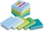 Post-it Super Sticky notes Oasis, 90 vel, 76 x 76 mm, geassorteerde kleuren, pak van 5 blokken