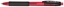 Pentel Kachiri balpen van 0,7 mm rood