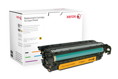 Xerox Gele toner cartridge. Gelijk aan HP CE402A 507A