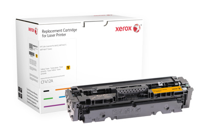 Xerox Gele toner cartridge. Gelijk aan HP CF412A 410A