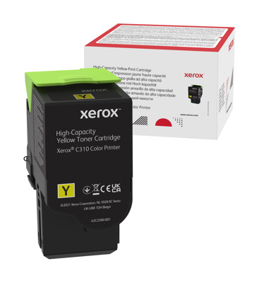 Xerox C310/C315 hoge capaciteit tonercassette, geel (5.500 pagina's)