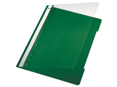 Leitz Hechtmap 1-100 vel, groen A4 PVC