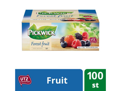 Pickwick Forest Fruit, theezakjes, doos, 150 g