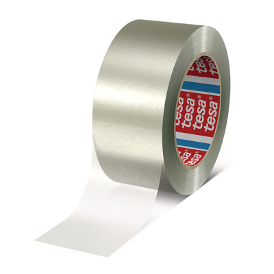 Tesa Handmatige tape 60412, 50 mm x 66 m, Transparant PET