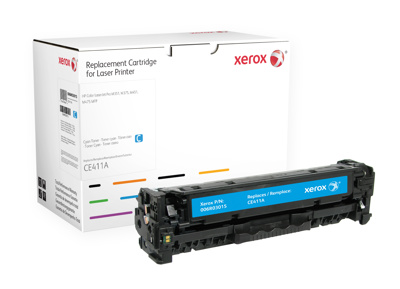 Xerox Cyaan toner cartridge. Gelijk aan HP CE411A 305A