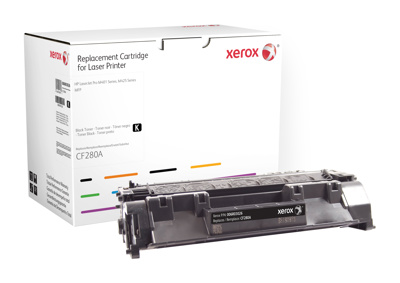 Xerox Zwarte toner cartridge. Gelijk aan HP CF280A 80A 