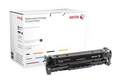 Xerox Zwarte toner cartridge. Gelijk aan HP CF380X 312X