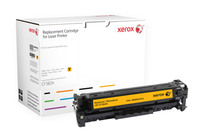 Xerox Gele toner cartridge. Gelijk aan HP CF382A 312A