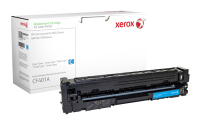 Xerox Cyaan toner cartridge. Gelijk aan HP CF401A 201A