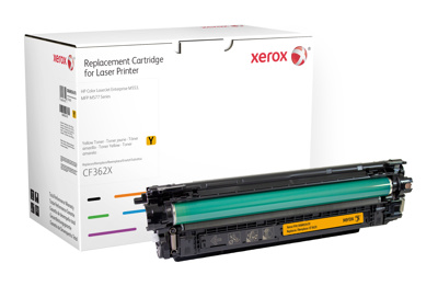 Xerox Gele toner cartridge. Gelijk aan HP CF362X 508X