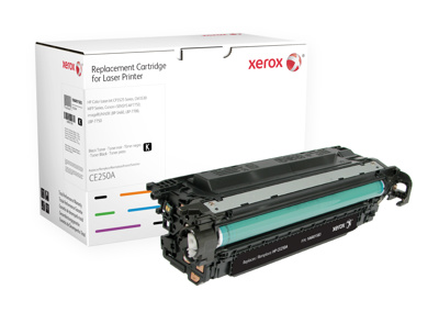 Xerox Zwarte toner cartridge. Gelijk aan HP CE250A 504A