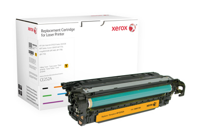 Xerox Gele toner cartridge. Gelijk aan HP CE252A 504A